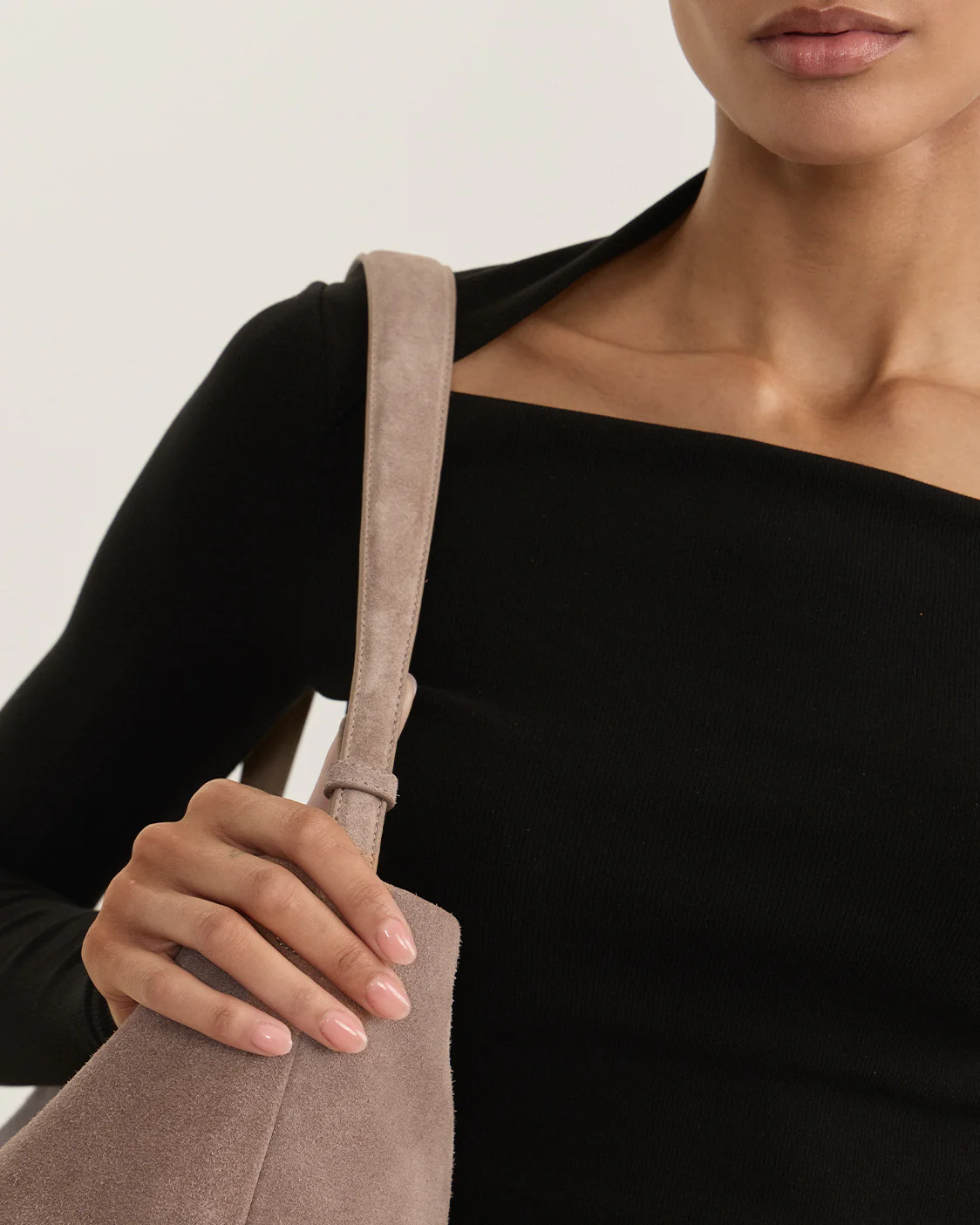 Harlow Broad Strap Suede - Image 6