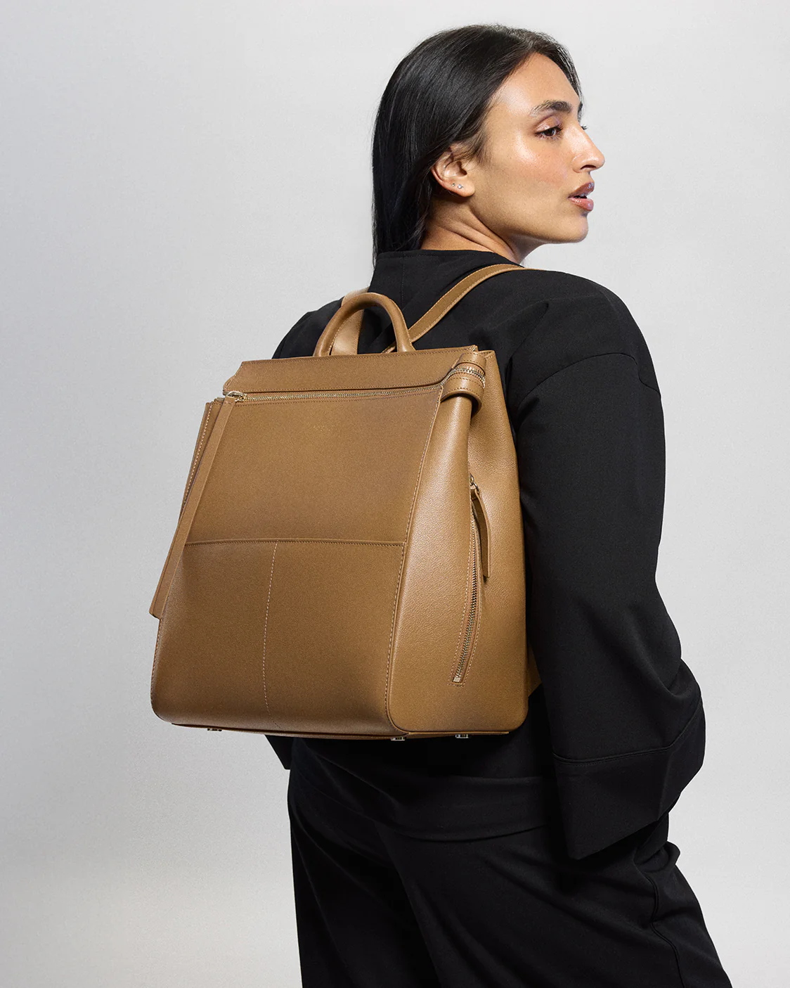 Harper Backpack Leather Full - Image 12