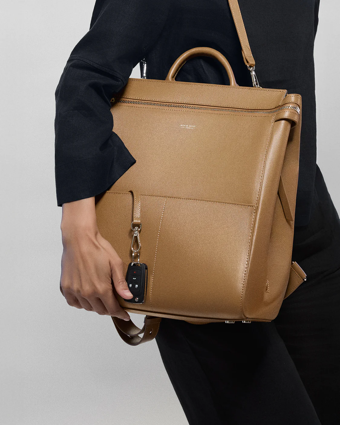 Harper Backpack Leather Full - Image 14