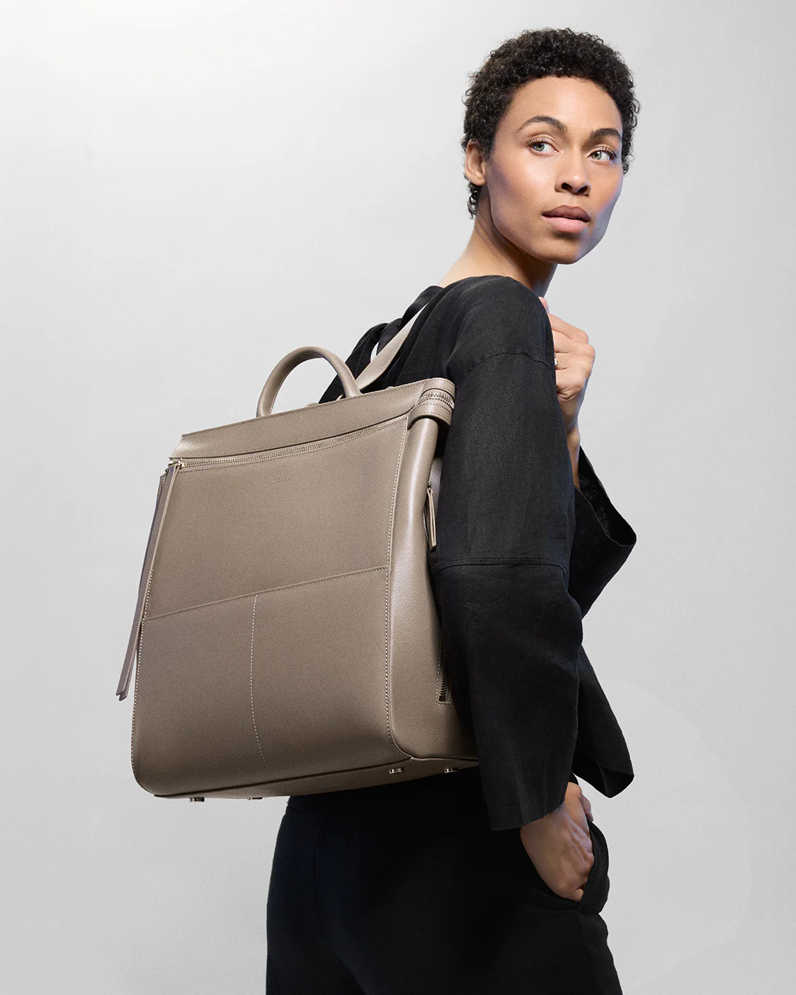 Harper Backpack Leather Full - Image 17