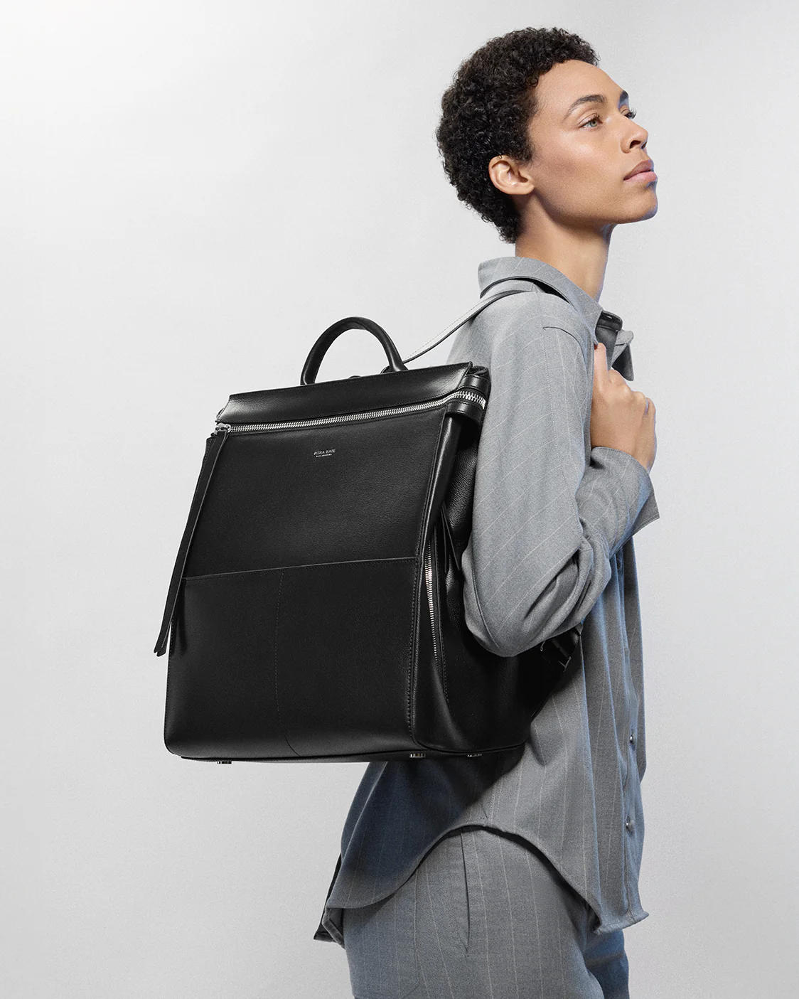 Harper Backpack Leather Full - Image 7