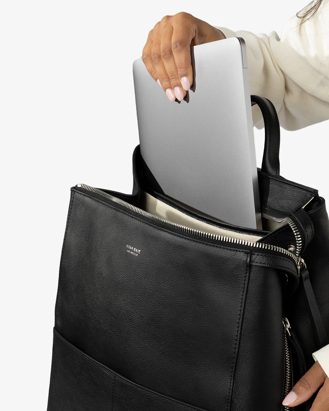 Harper Backpack Leather Midi - Image 13