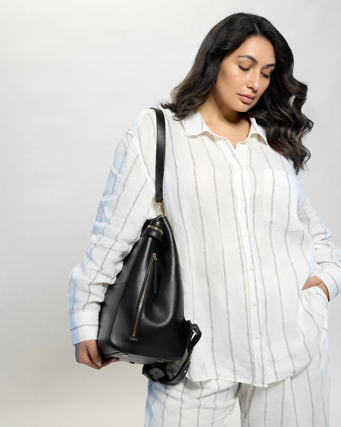 Harper Backpack Leather Midi - Image 19