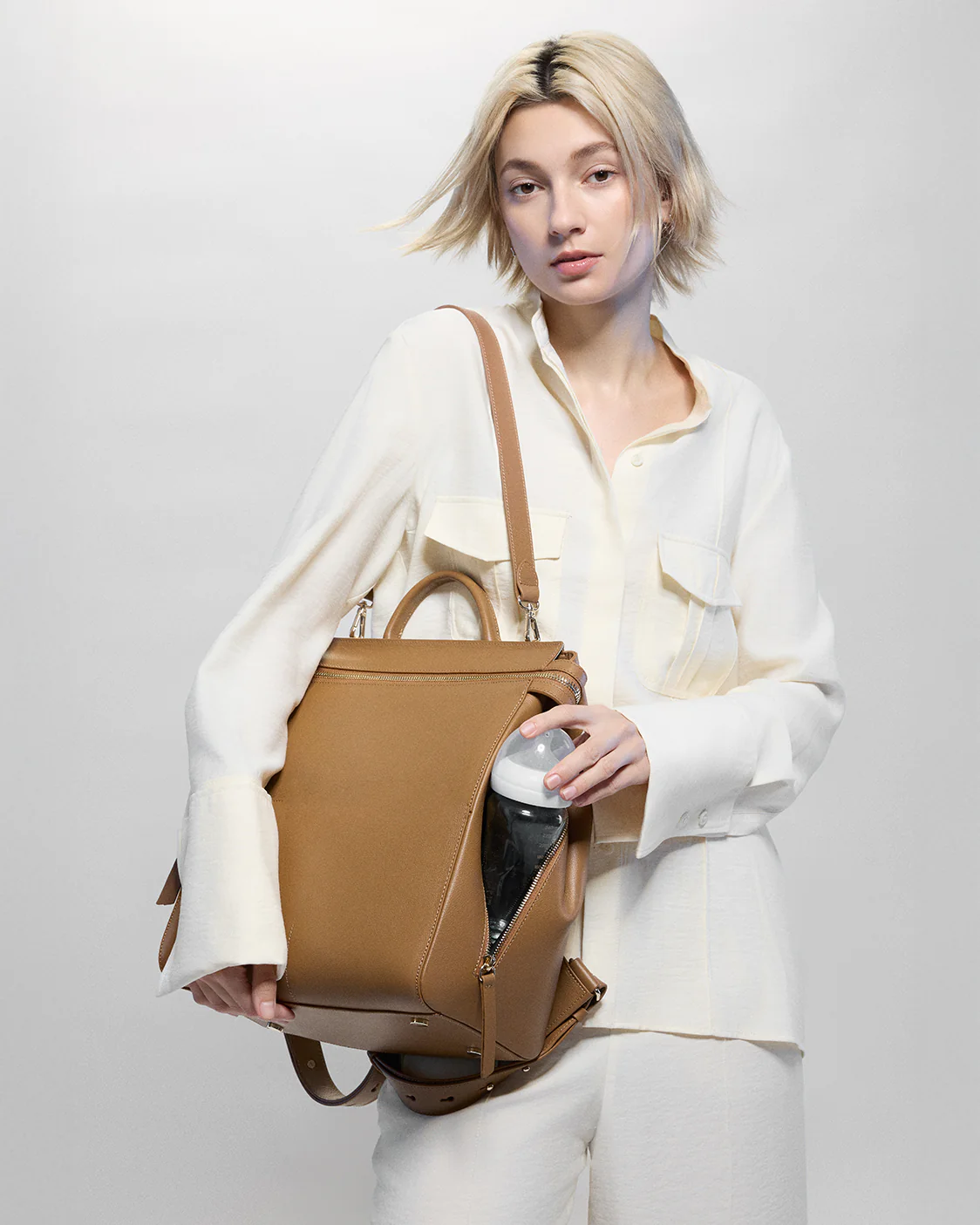 Harper Backpack Leather Midi - Image 5