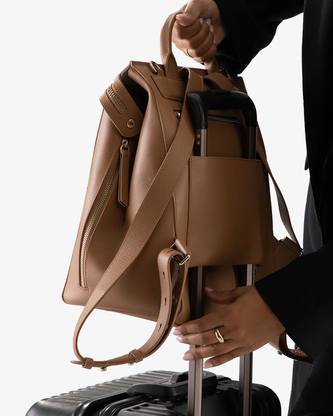 Harper Backpack Leather Midi - Image 6