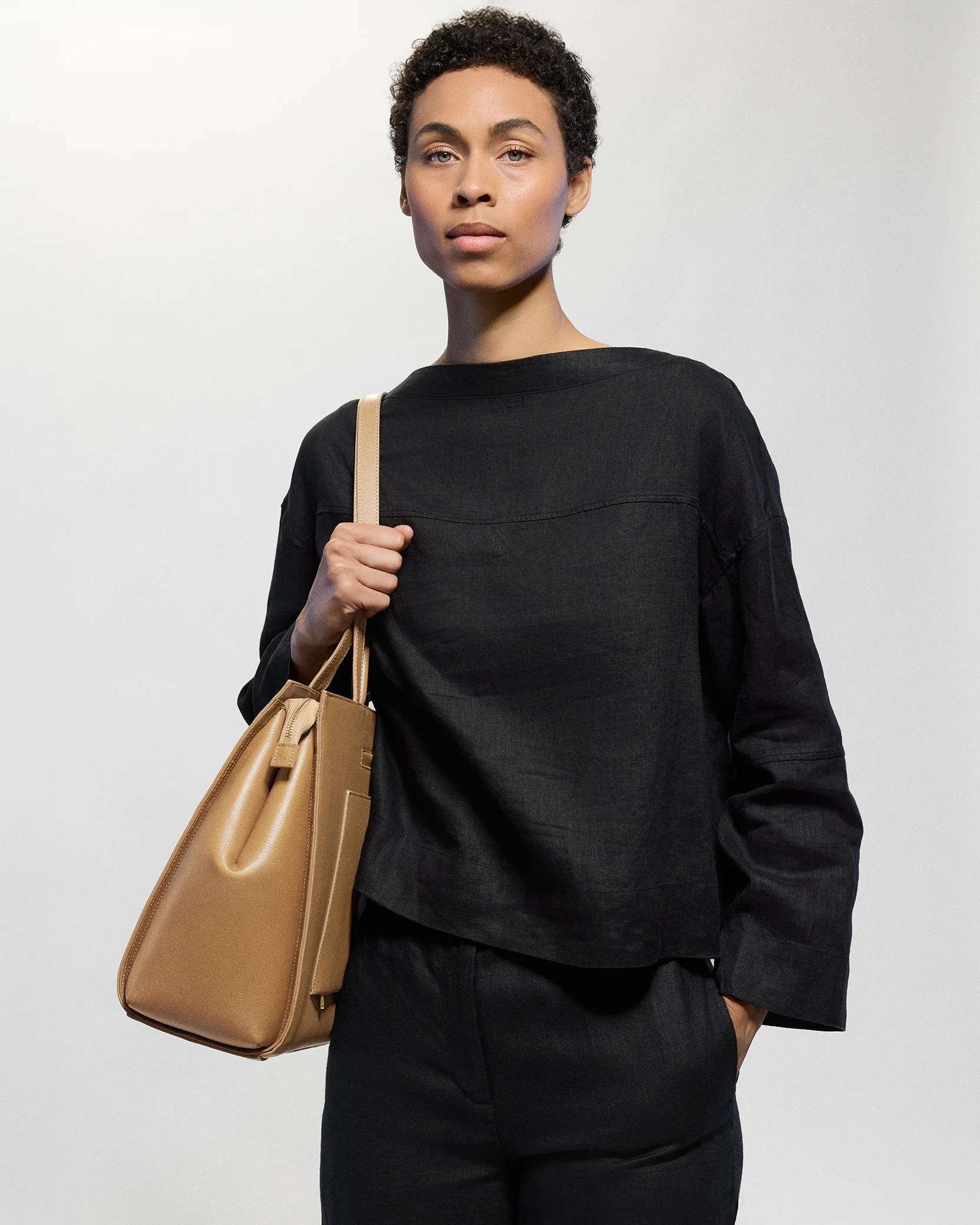 Juliet Work Tote Leather - Image 4