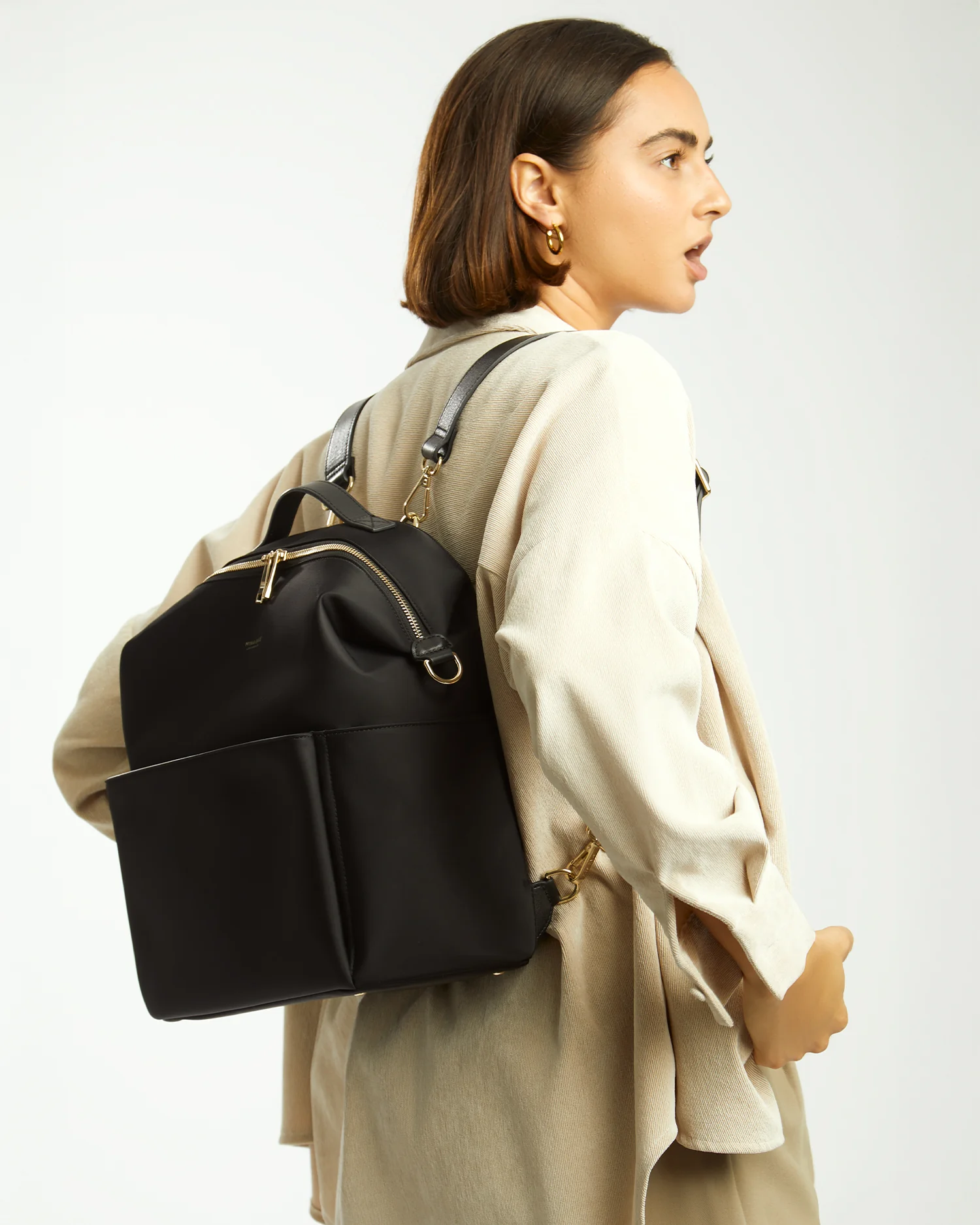 Stevie Backpack Nylon Midi - Image 21